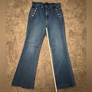 GAP Women's Flare Jeans in Denim Blue